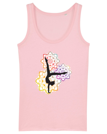 Yoga Mandala Colorat Cotton Pink