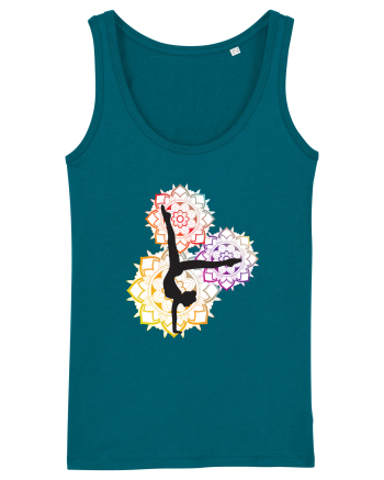 Yoga Mandala Colorat Ocean Depth