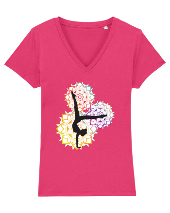 Yoga Mandala Colorat Raspberry