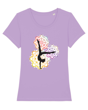 Yoga Mandala Colorat Lavender Dawn