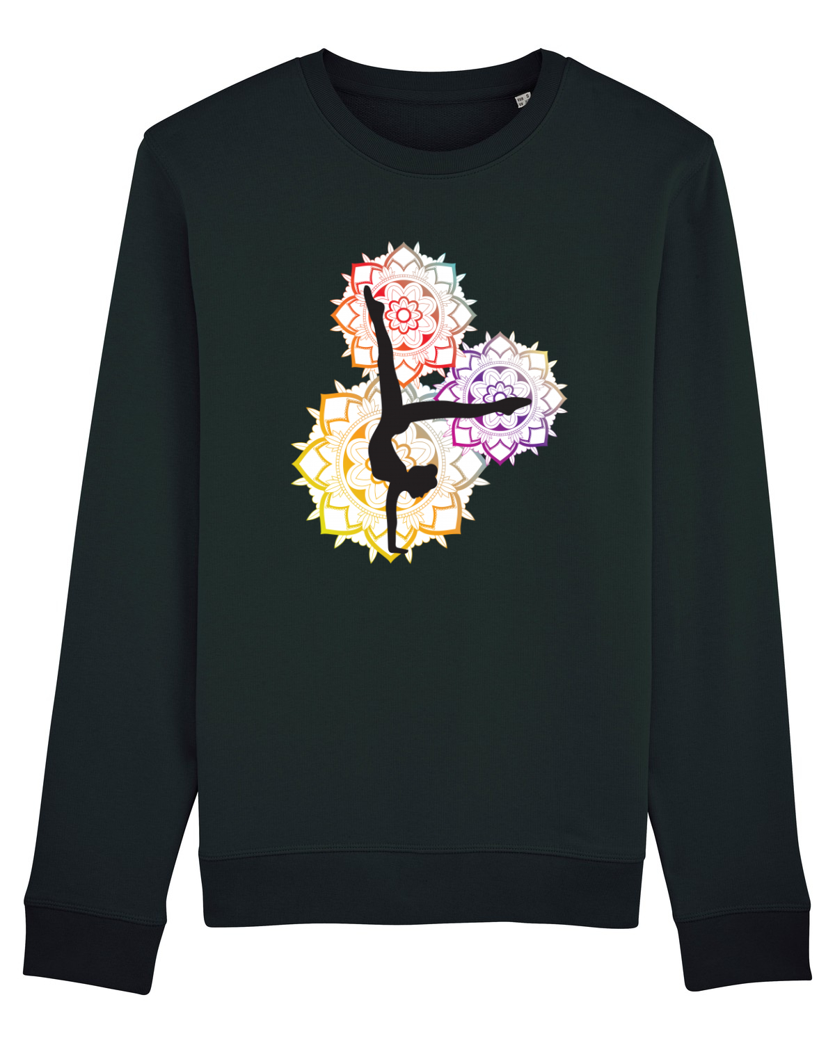 Bluză mânecă lungă Unisex Rise Black
