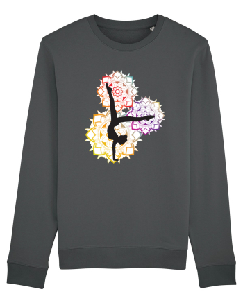Yoga Mandala Colorat Anthracite