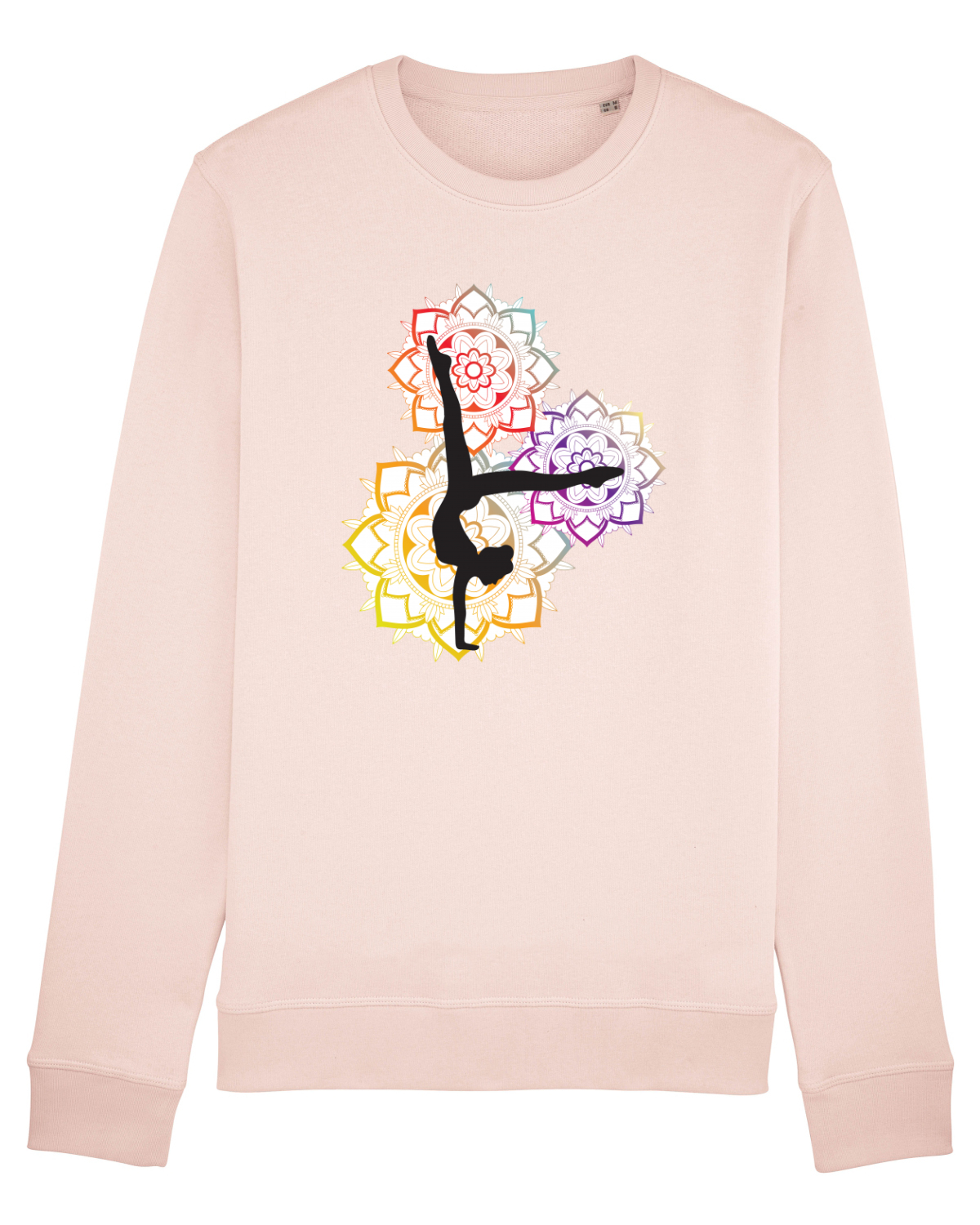 Bluză mânecă lungă Unisex Rise Candy Pink