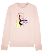 Yoga Mandala Colorat Bluză mânecă lungă Unisex Rise