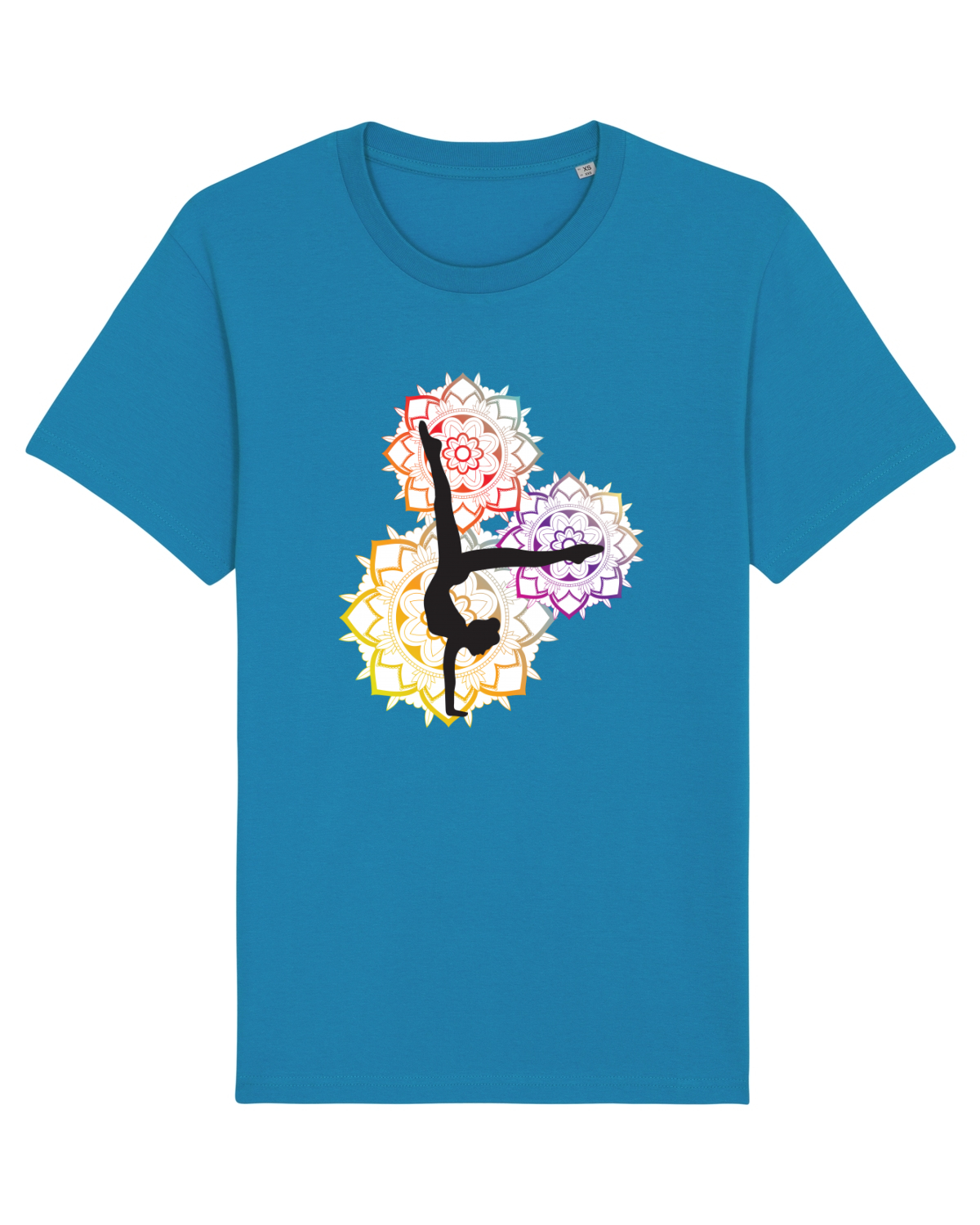 Tricou mânecă scurtă Unisex Rocker Azur