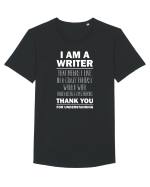 WRITER Tricou mânecă scurtă guler larg Bărbat Skater