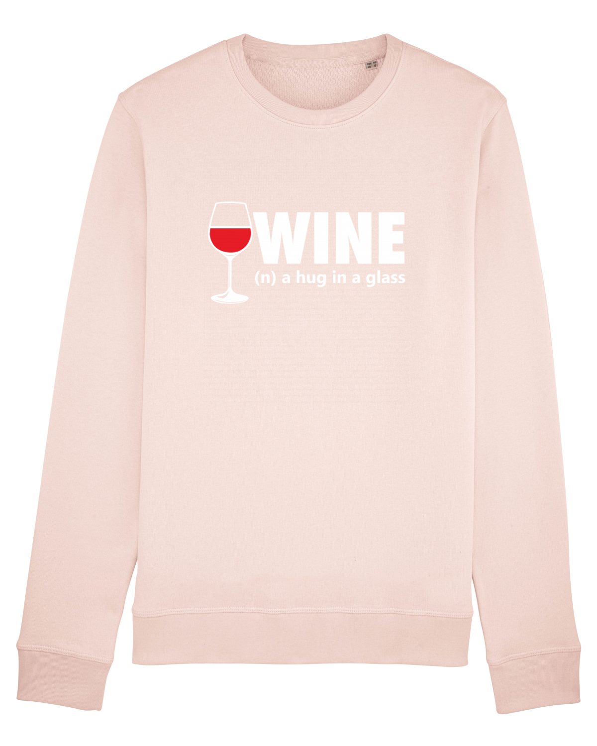 Bluză mânecă lungă Unisex Rise Candy Pink