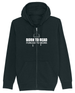 READ BOOKS Hanorac cu fermoar Unisex Connector