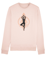 Yoga Portocaliu Bluză mânecă lungă Unisex Rise