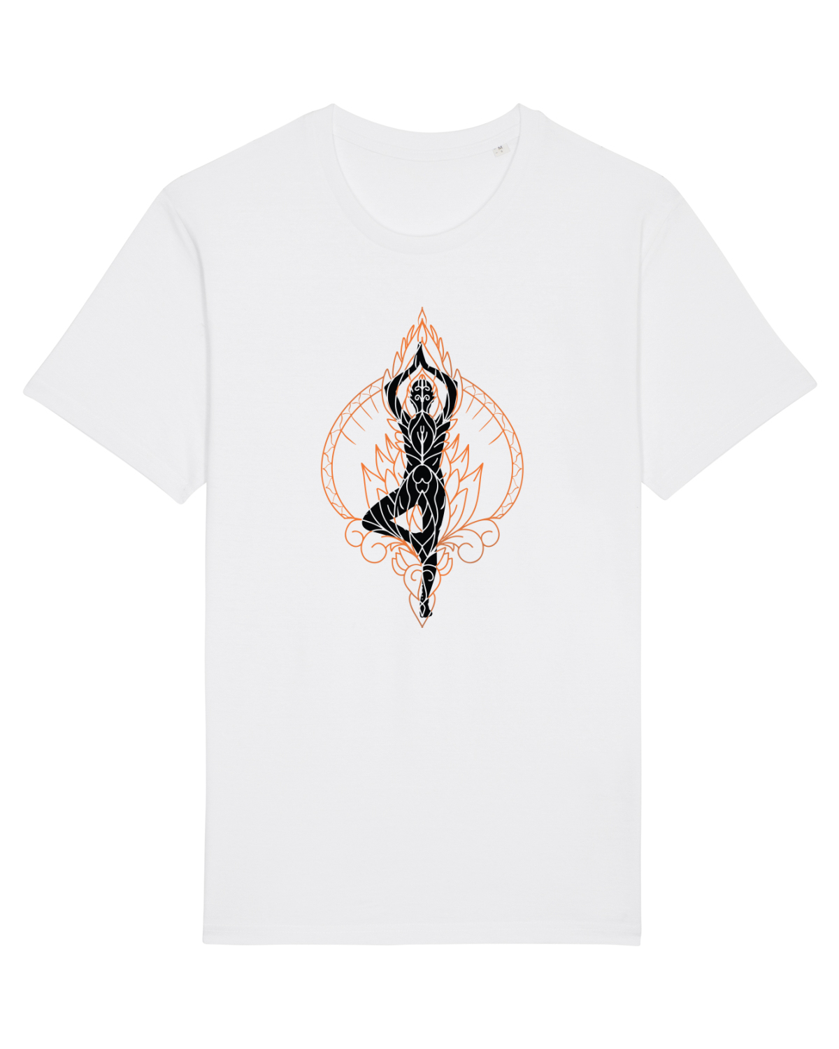 Tricou mânecă scurtă Unisex Rocker White