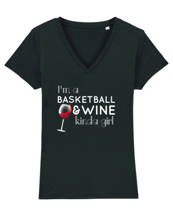 BASKETBALL WINE GIRL Black