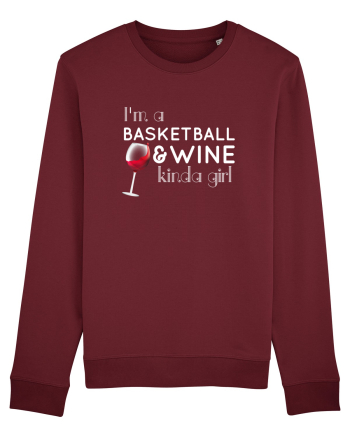 BASKETBALL WINE GIRL Burgundy