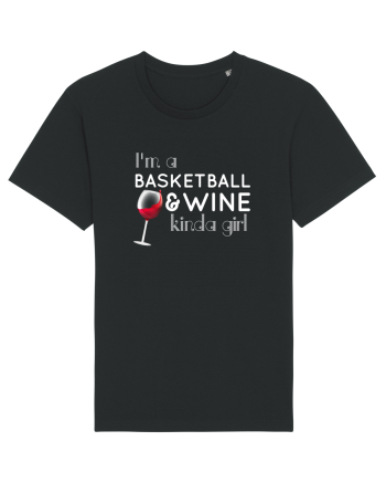 BASKETBALL WINE GIRL Black