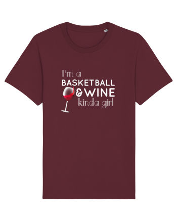 BASKETBALL WINE GIRL Burgundy