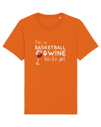 BASKETBALL WINE GIRL Bright Orange