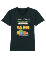 YARN Tricou mânecă scurtă guler V Bărbat Presenter
