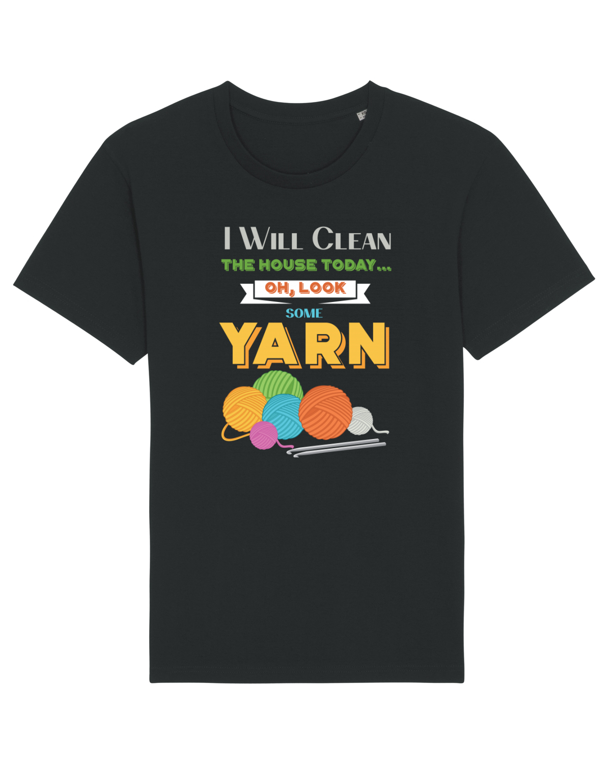 Tricou mânecă scurtă Unisex Rocker Black