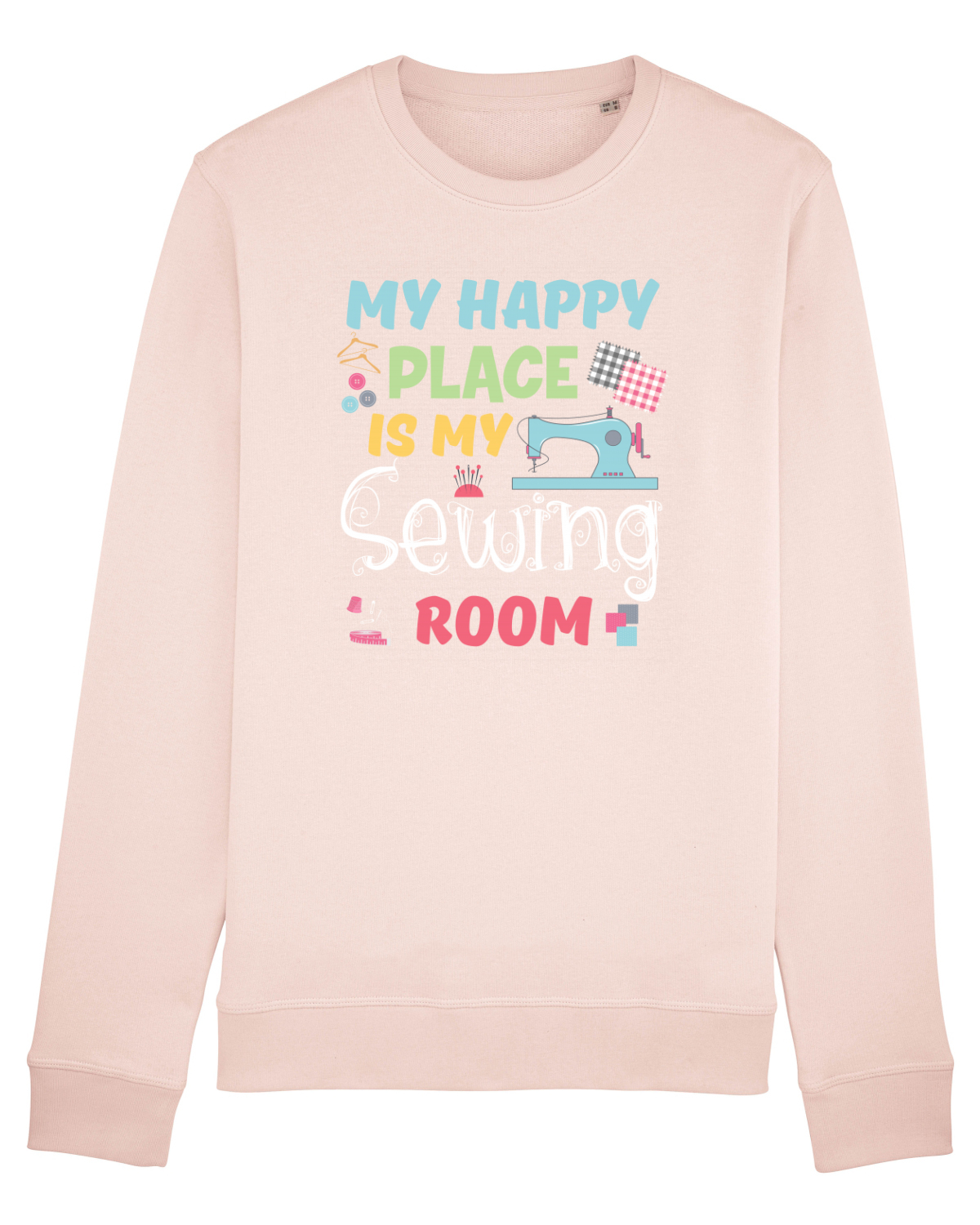 Bluză mânecă lungă Unisex Rise Candy Pink