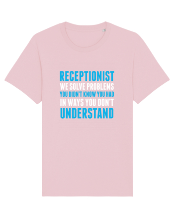 RECEPTIONIST Cotton Pink