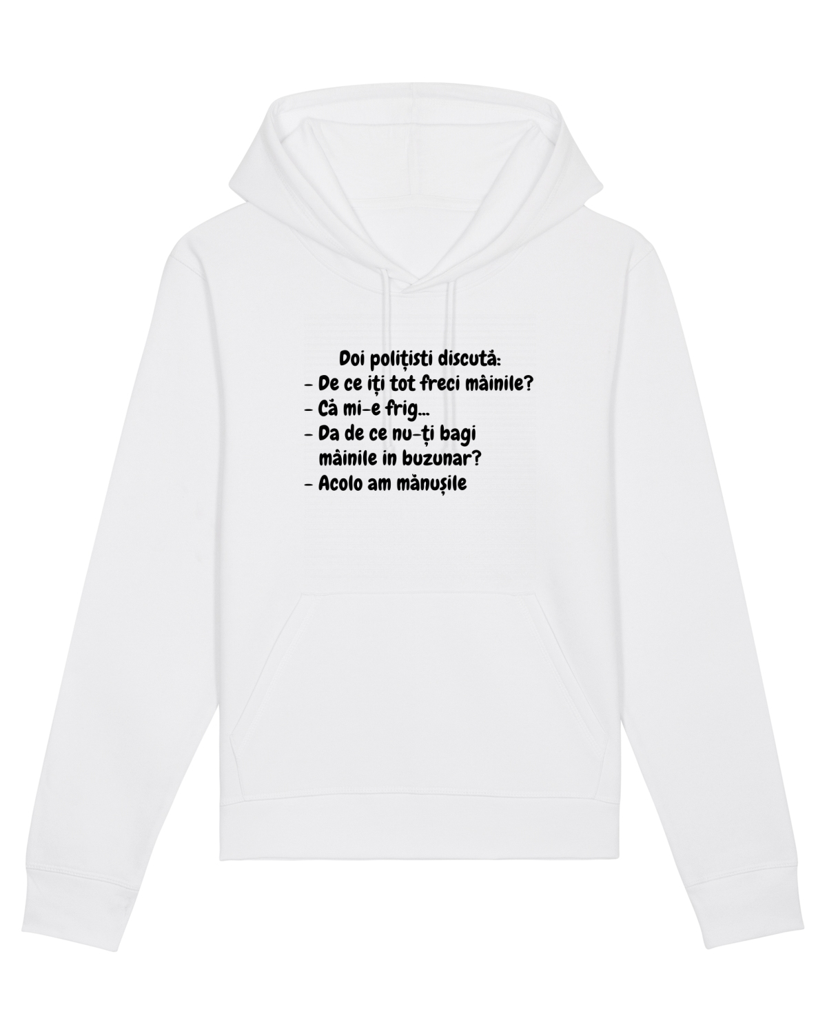 Hanorac Unisex Drummer White