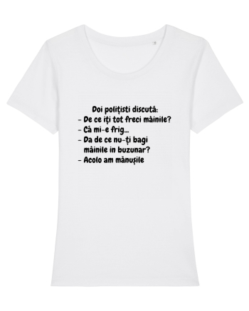 Discutie intre politisti White