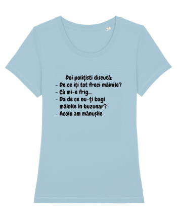 Discutie intre politisti Sky Blue