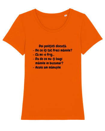 Discutie intre politisti Bright Orange