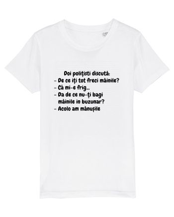 Discutie intre politisti White