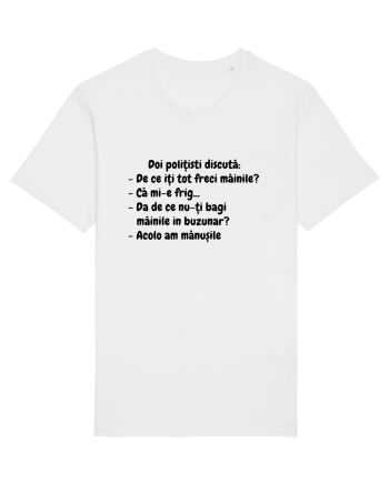 Discutie intre politisti White