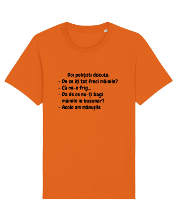 Discutie intre politisti Bright Orange