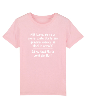 Copii din flori Cotton Pink