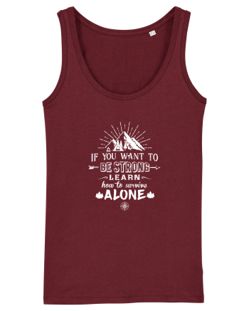 Survive alone Burgundy