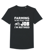 FARMER Tricou mânecă scurtă guler larg Bărbat Skater