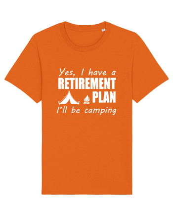 CAMPING Bright Orange