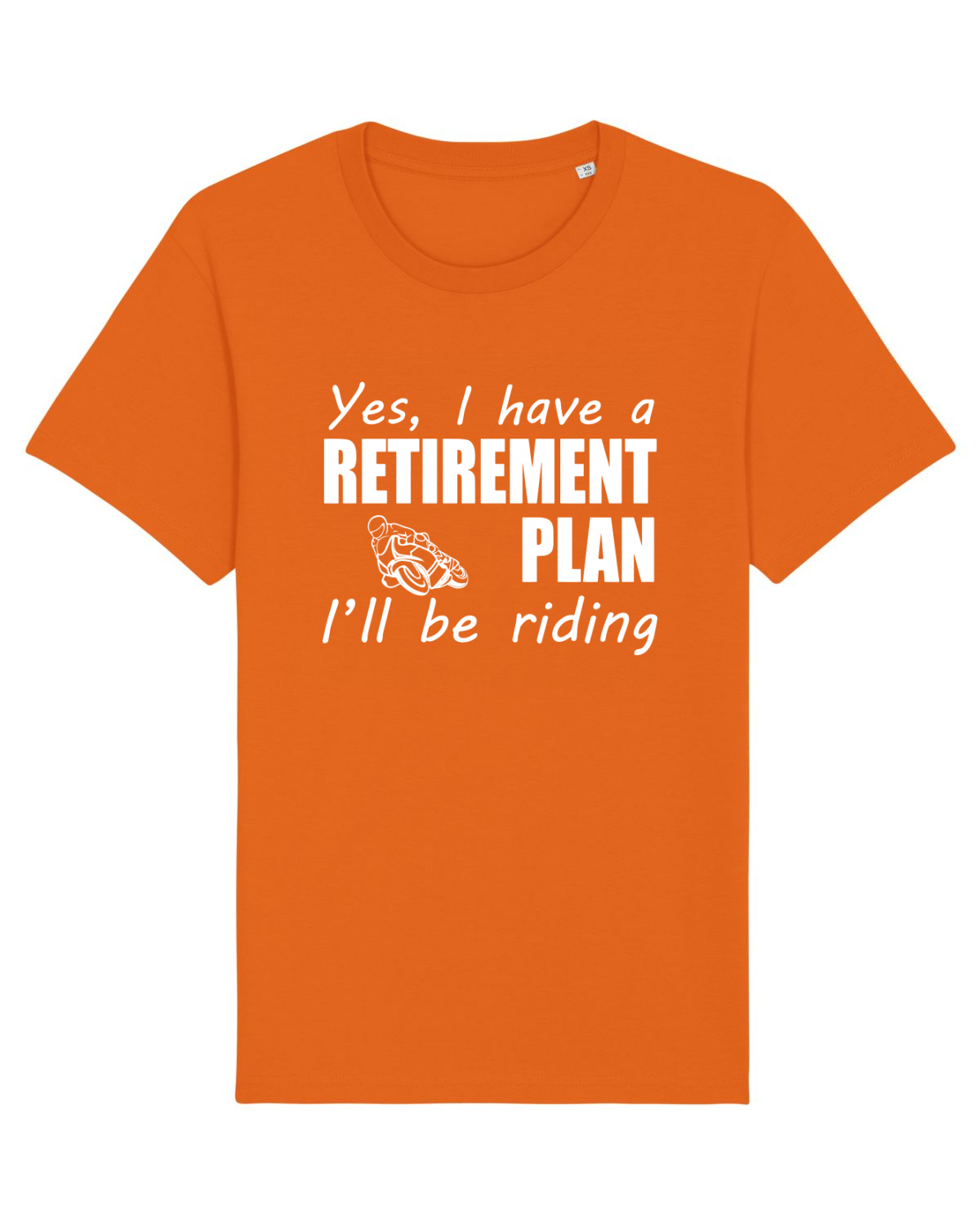 Tricou mânecă scurtă Unisex Rocker Bright Orange