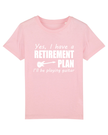 PLAYING GUITAR Cotton Pink