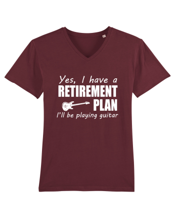 PLAYING GUITAR Burgundy