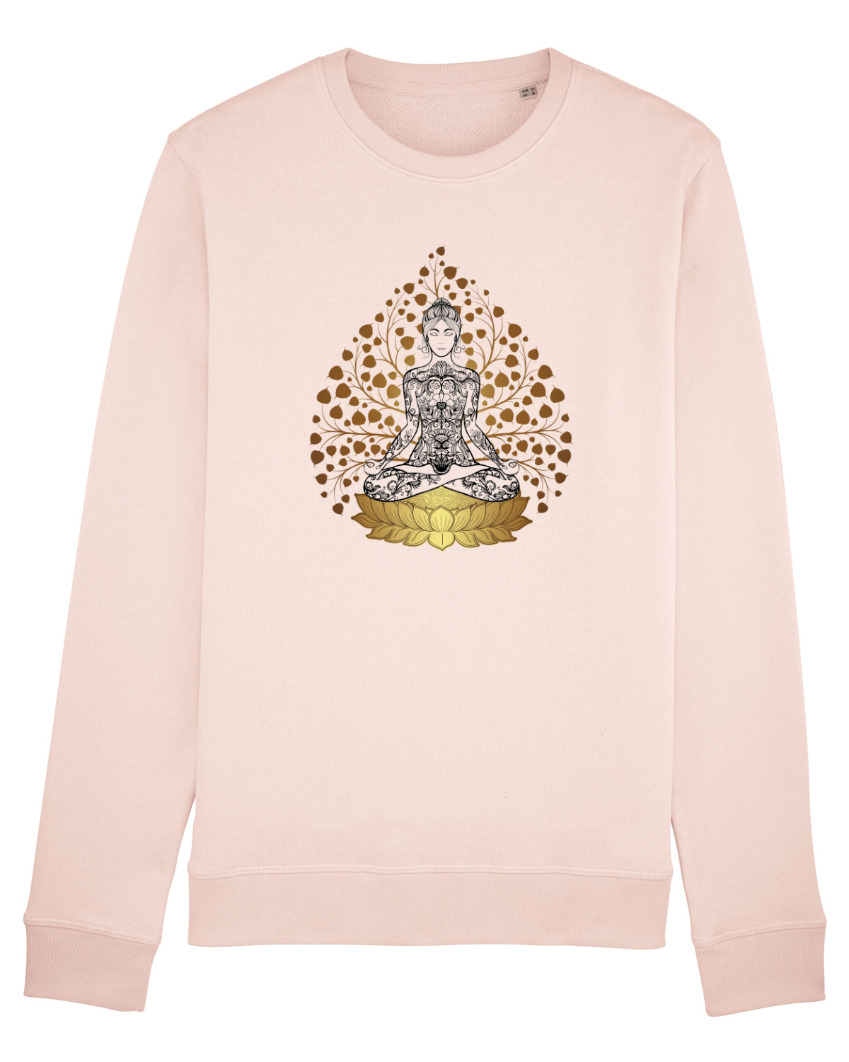 Bluză mânecă lungă Unisex Rise Candy Pink