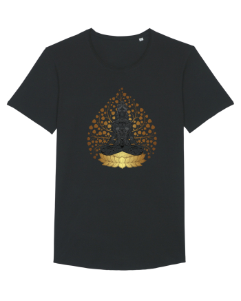 Yoga Lotus Tattoo Auriu Black