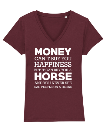 HORSE Burgundy