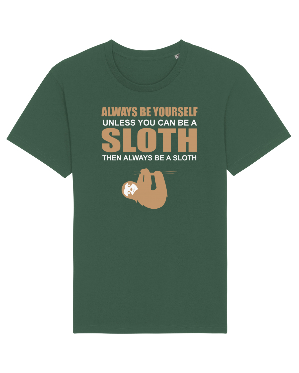 Tricou mânecă scurtă Unisex Rocker Bottle Green