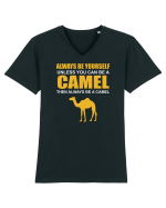 CAMEL Tricou mânecă scurtă guler V Bărbat Presenter