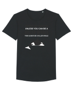 KILLER WHALE Tricou mânecă scurtă guler larg Bărbat Skater