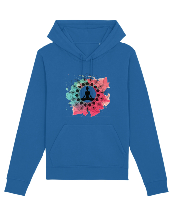 Yoga Lotus Mandala Royal Blue
