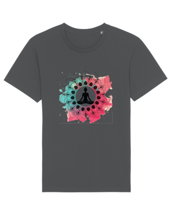 Yoga Lotus Mandala Anthracite