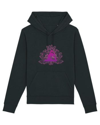 Yoga Lotus Roz Floral Black
