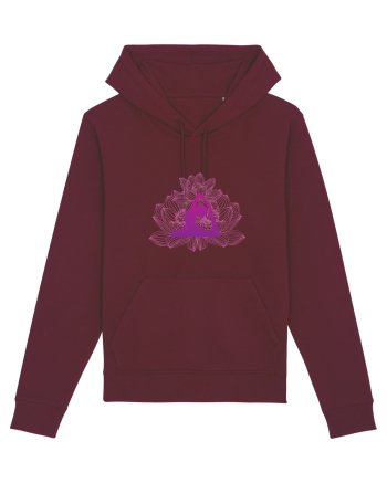 Yoga Lotus Roz Floral Burgundy