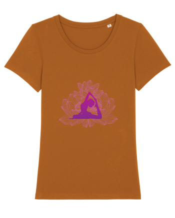 Yoga Lotus Roz Floral Roasted Orange