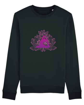 Yoga Lotus Roz Floral Black
