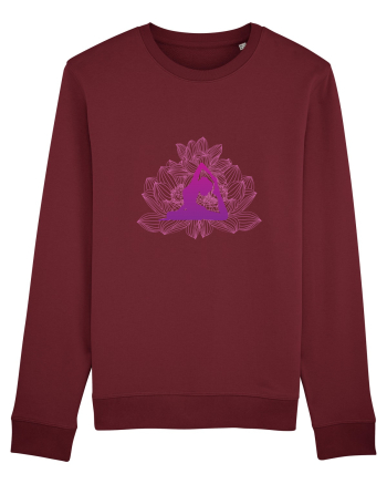 Yoga Lotus Roz Floral Burgundy